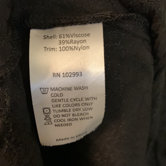 KOCHE COLLECTIVE Asymmetric Dress Black Size 2 - Picture 14 of 15